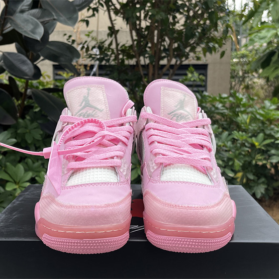 Jordan Air jordan 4 x OFF-WHITE Sneakers     CV9388-105  - FashionPlug