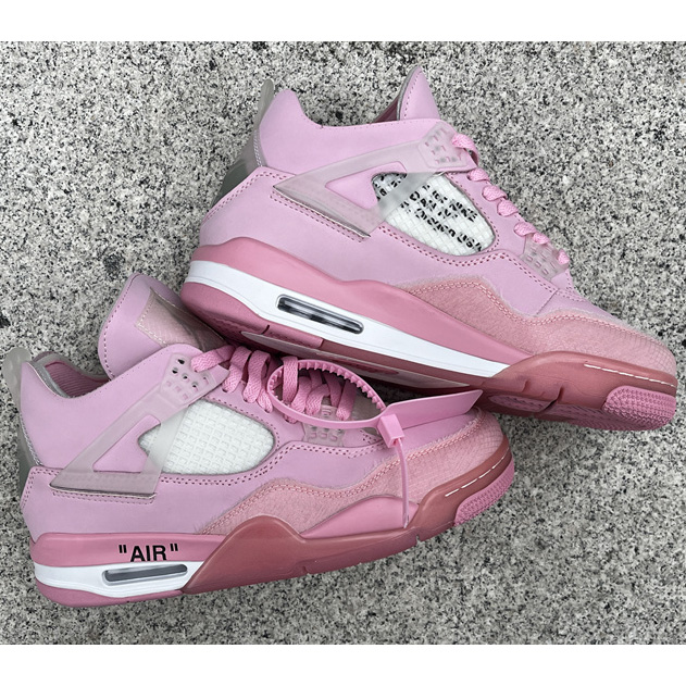 Jordan Air jordan 4 x OFF-WHITE Sneakers     CV9388-105  - FashionPlug