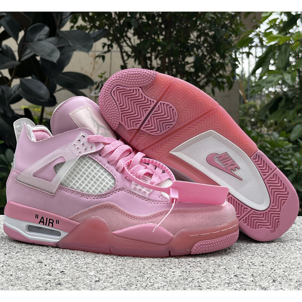 Jordan Air jordan 4 x OFF-WHITE Sneakers     CV9388-105  - FashionPlug