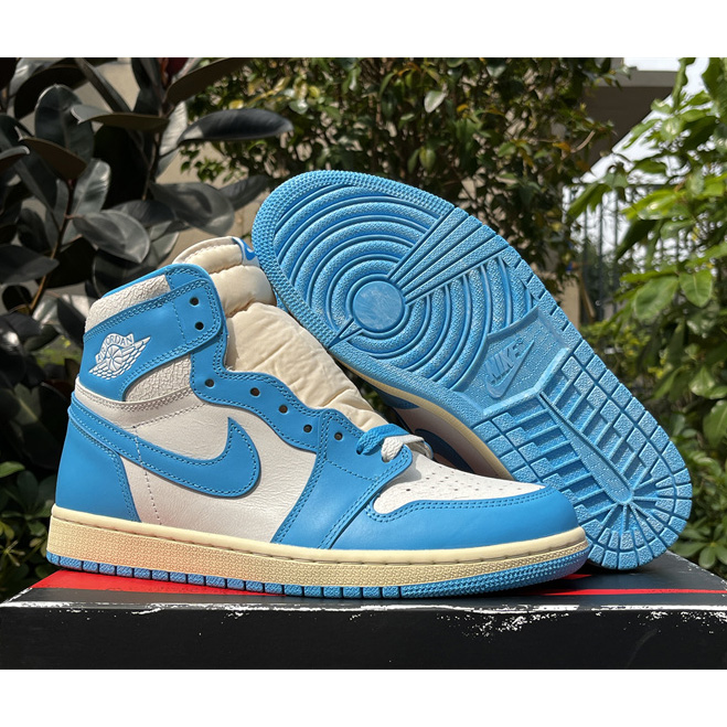 Air Jordan 1 Hi OG “UNC Reimagined” Sneaker   DZ5485-402 - FashionPlug