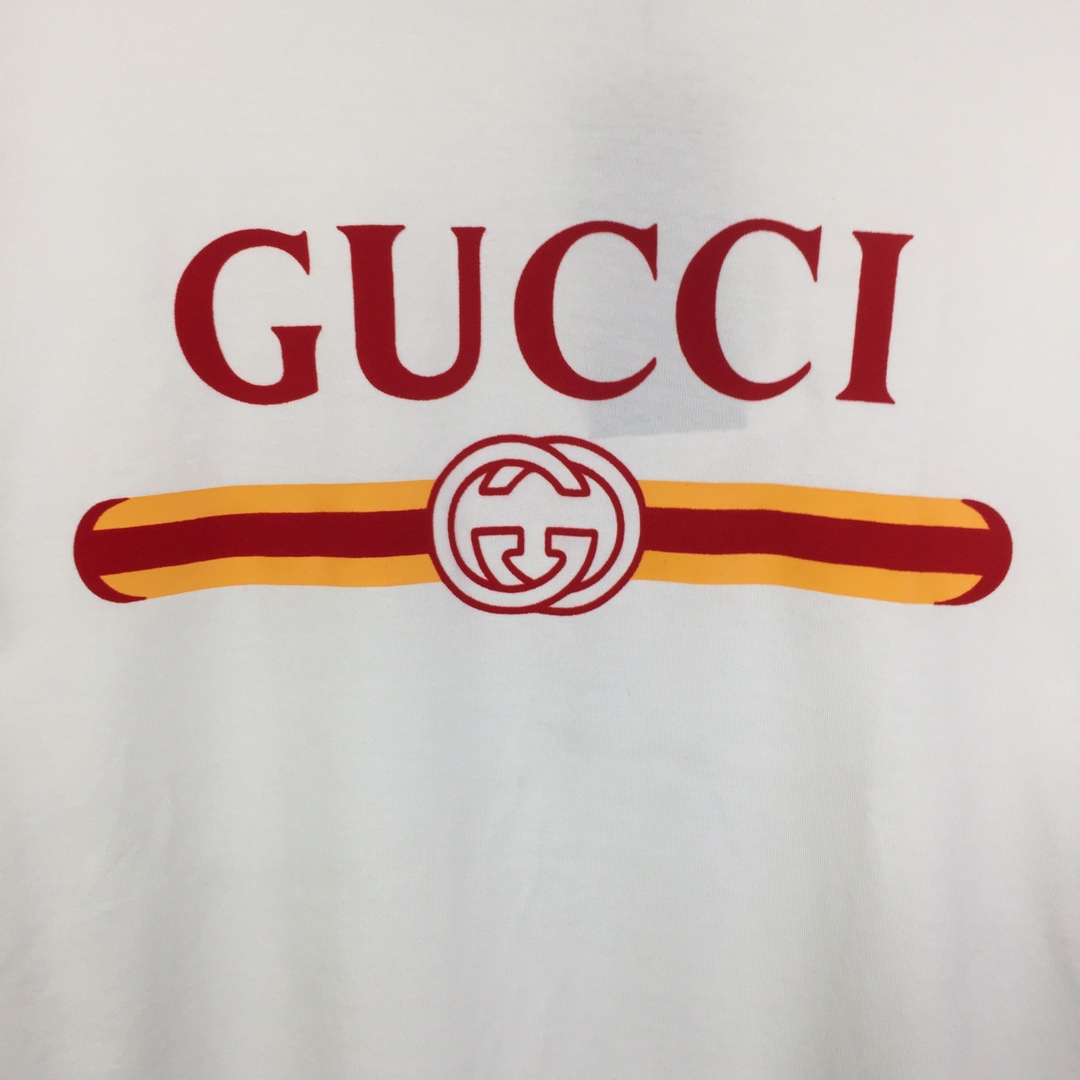 Gucci Printed Cotton Jersey T-shirt - FashionPlug