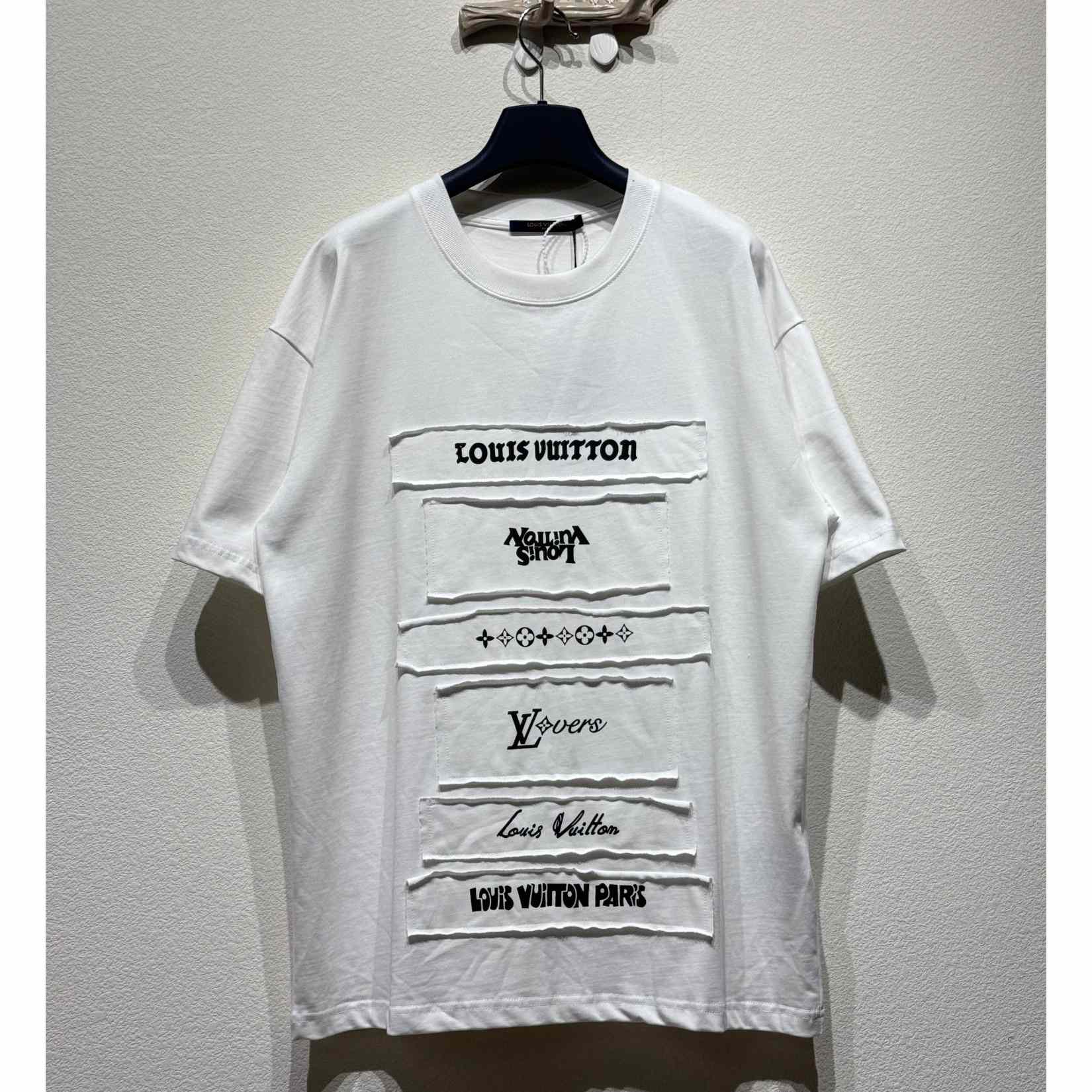 Louis Vuitton Short-Sleeved T-Shirt   - FashionPlug