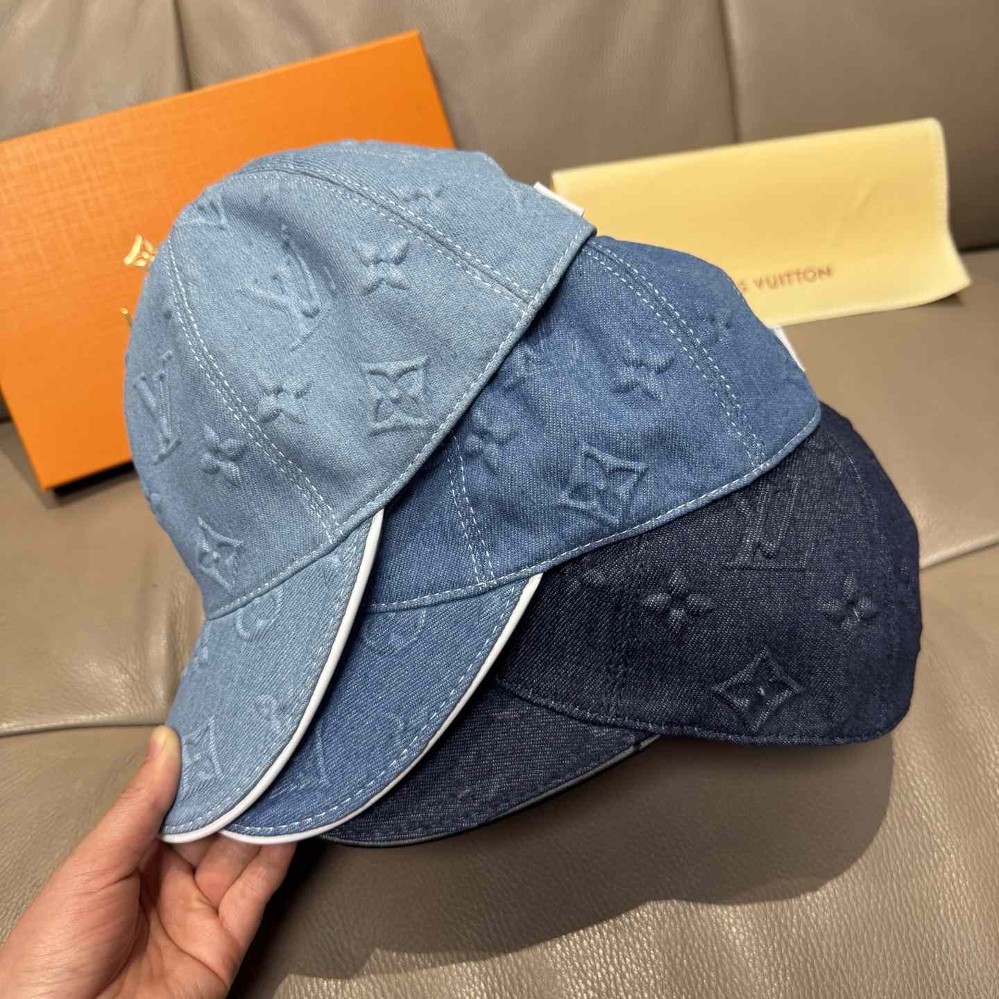 Louis Vuitton Monogram Denim Cap - FashionPlug