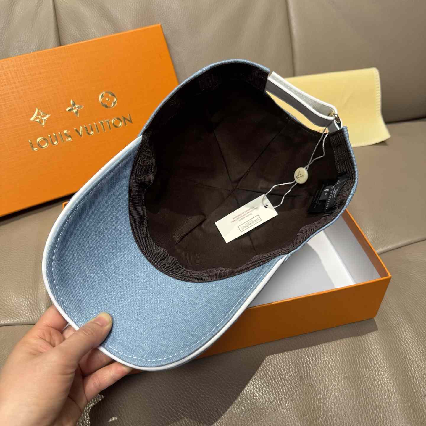 Louis Vuitton Monogram Denim Cap - FashionPlug