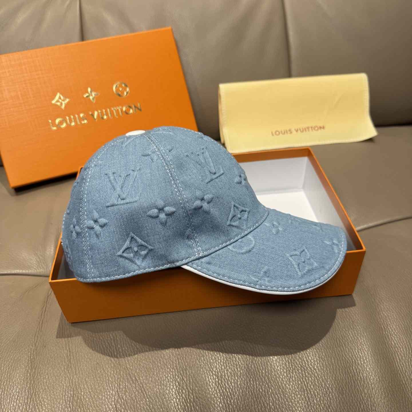 Louis Vuitton Monogram Denim Cap - FashionPlug