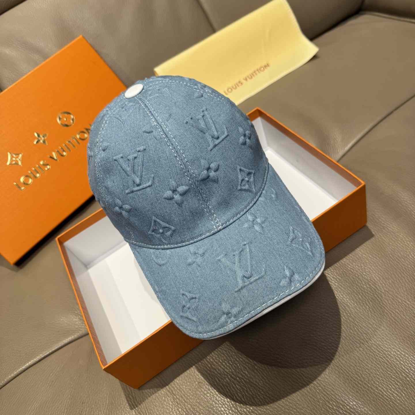 Louis Vuitton Monogram Denim Cap - FashionPlug