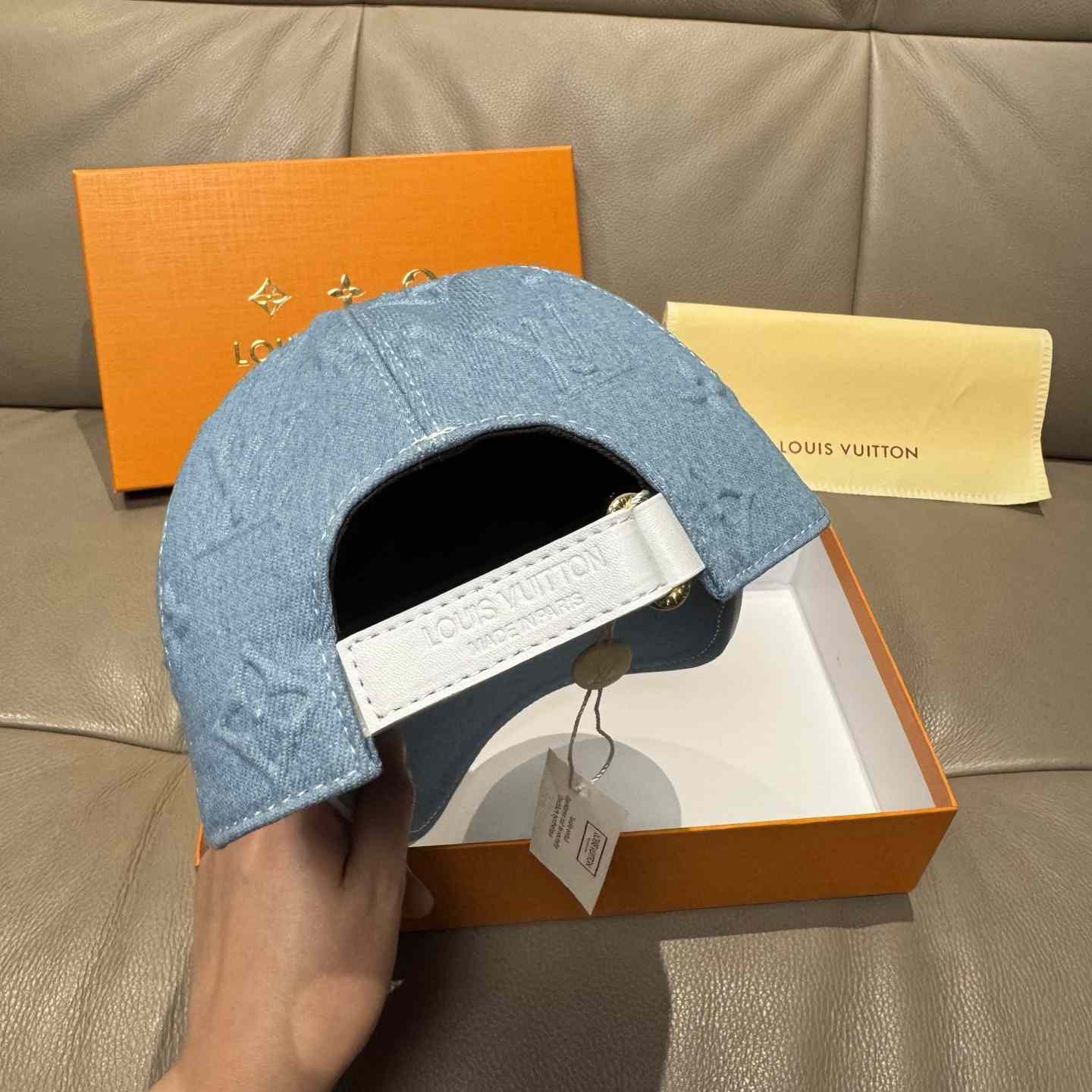 Louis Vuitton Monogram Denim Cap - FashionPlug