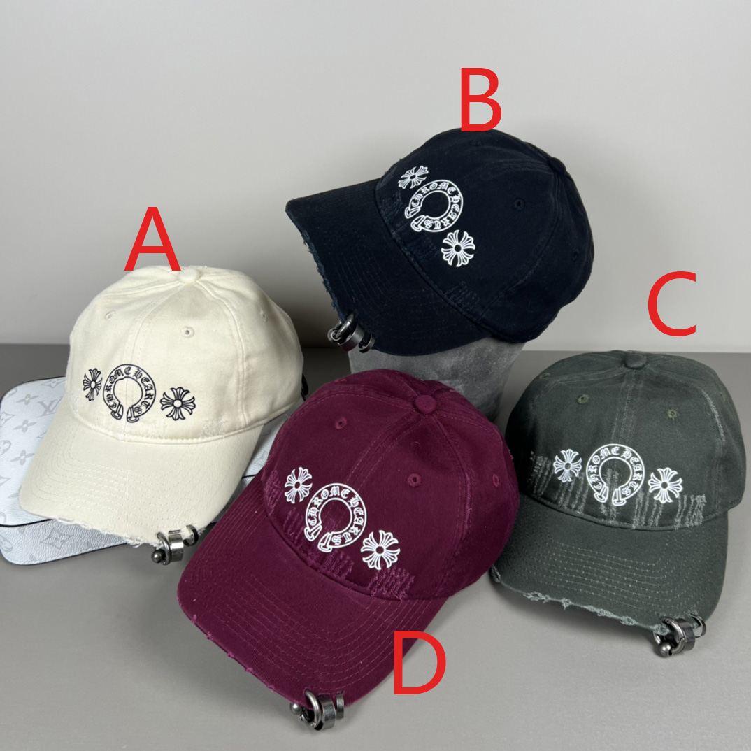 Chrome Heart Baseball Cap  - FashionPlug