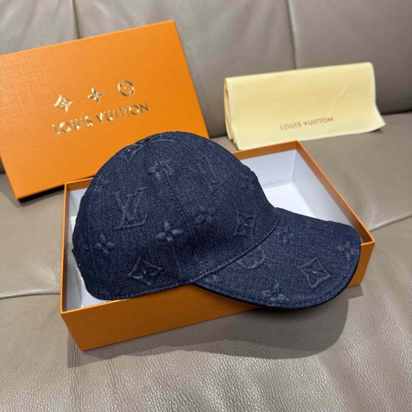 Louis Vuitton Monogram Denim Cap - FashionPlug