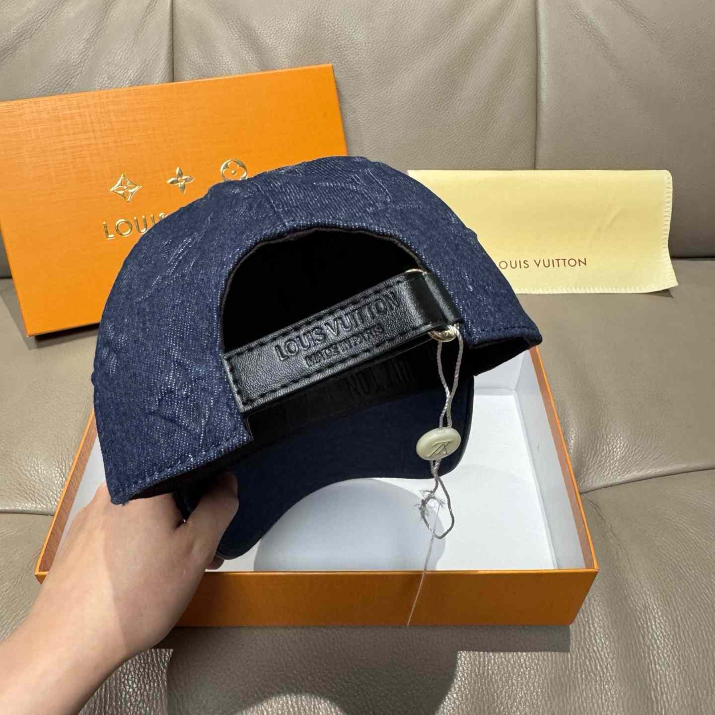 Louis Vuitton Monogram Denim Cap - FashionPlug