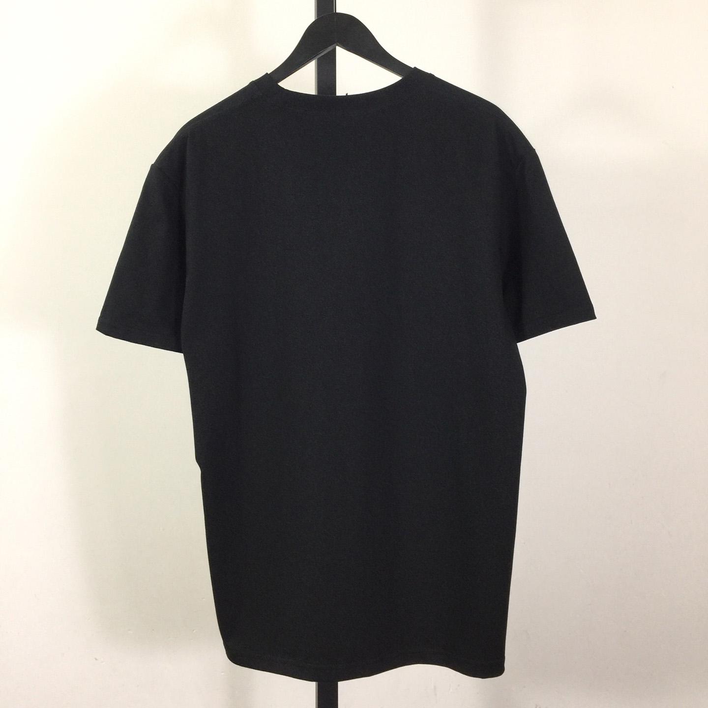Fendi Lunar New Year Black Cotton T-shirt - FashionPlug
