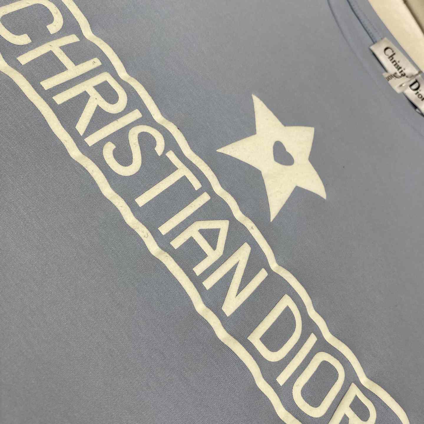 Dior Cotton Jersey With Signature - FashionPlug