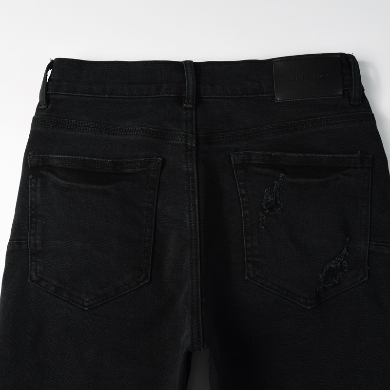 Purple-Brand Denim Shorts    5108 - FashionPlug