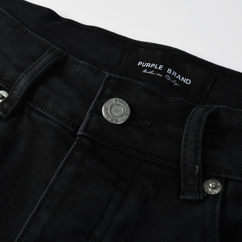 Purple-Brand Denim Shorts    5108 - FashionPlug