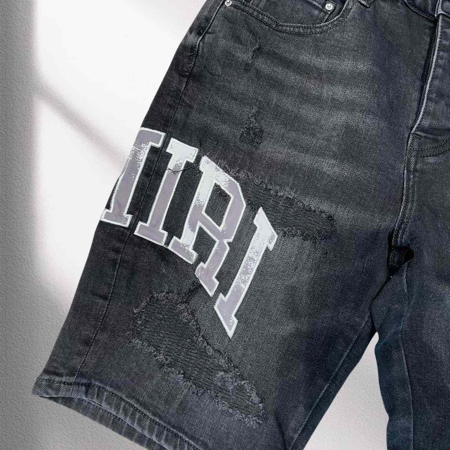 Amiri Denim Shorts     8012 - FashionPlug