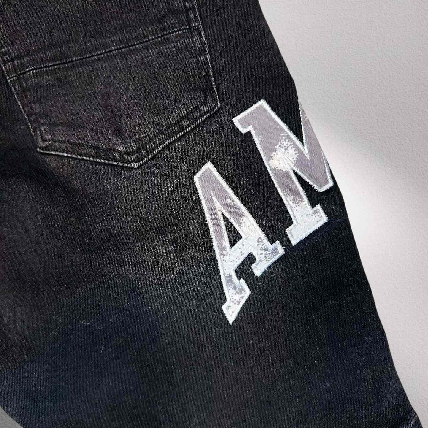 Amiri Denim Shorts     8012 - FashionPlug