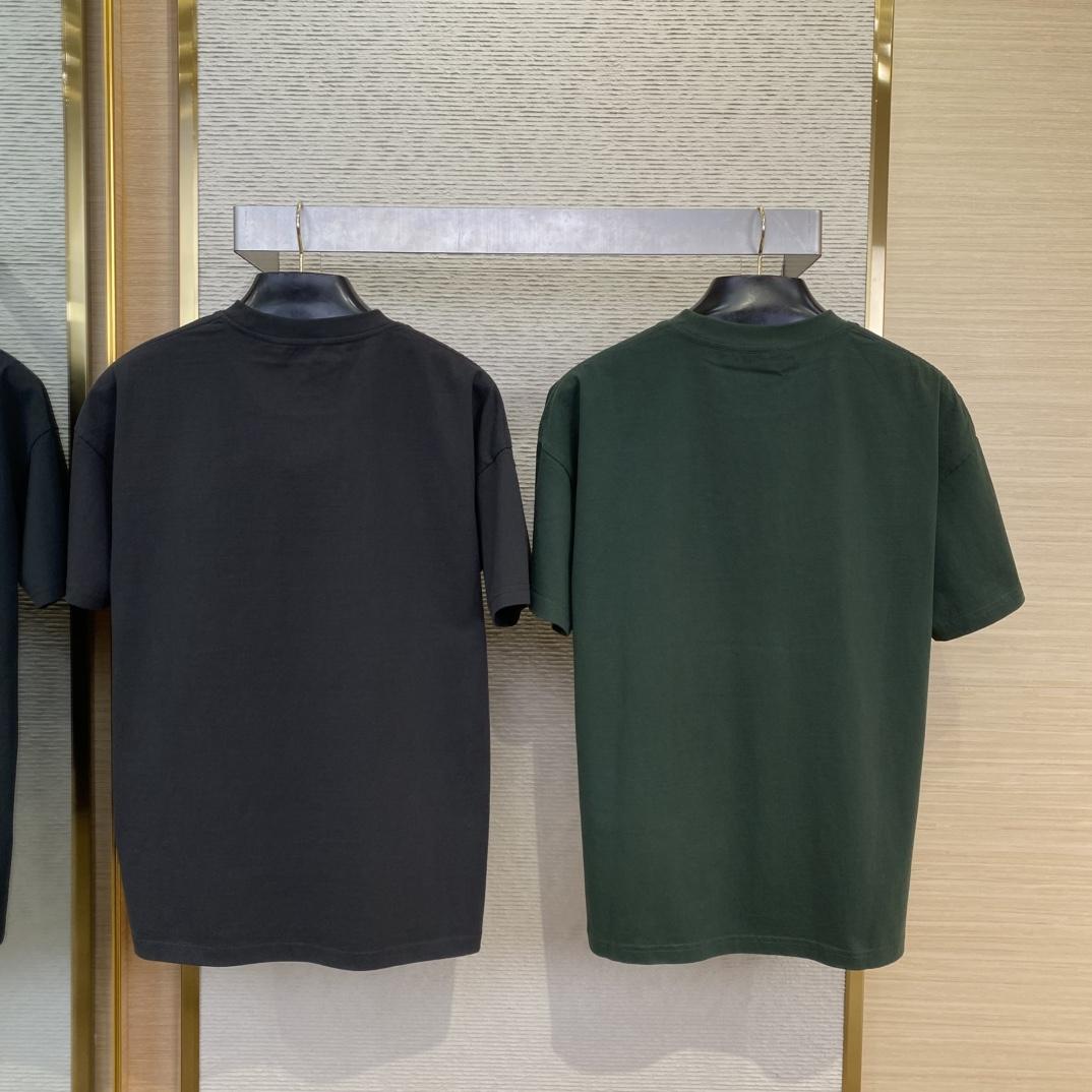 Gucci Embroidered Cotton Jersey T-shirt  - FashionPlug