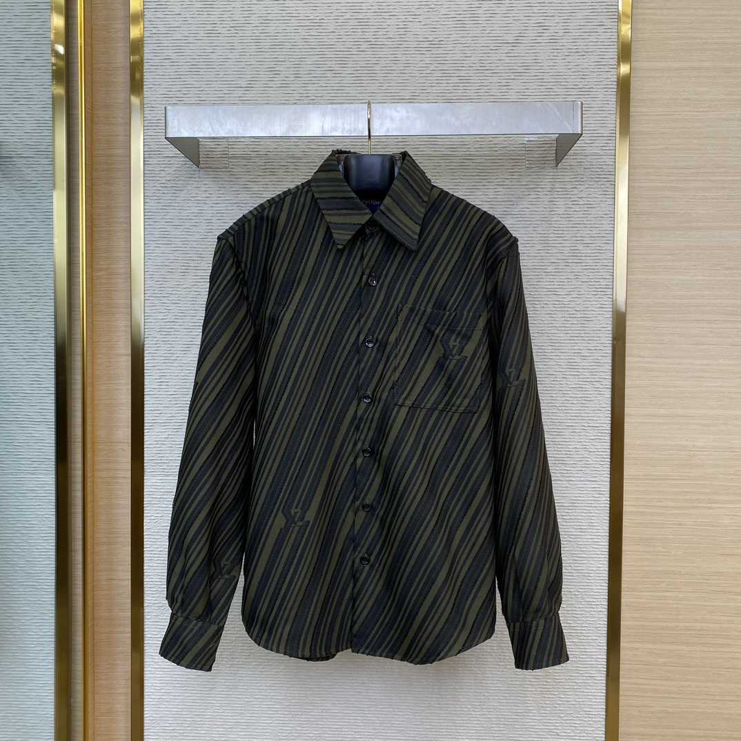 Louis Vuitton Cotton Jacquard Shirt - FashionPlug
