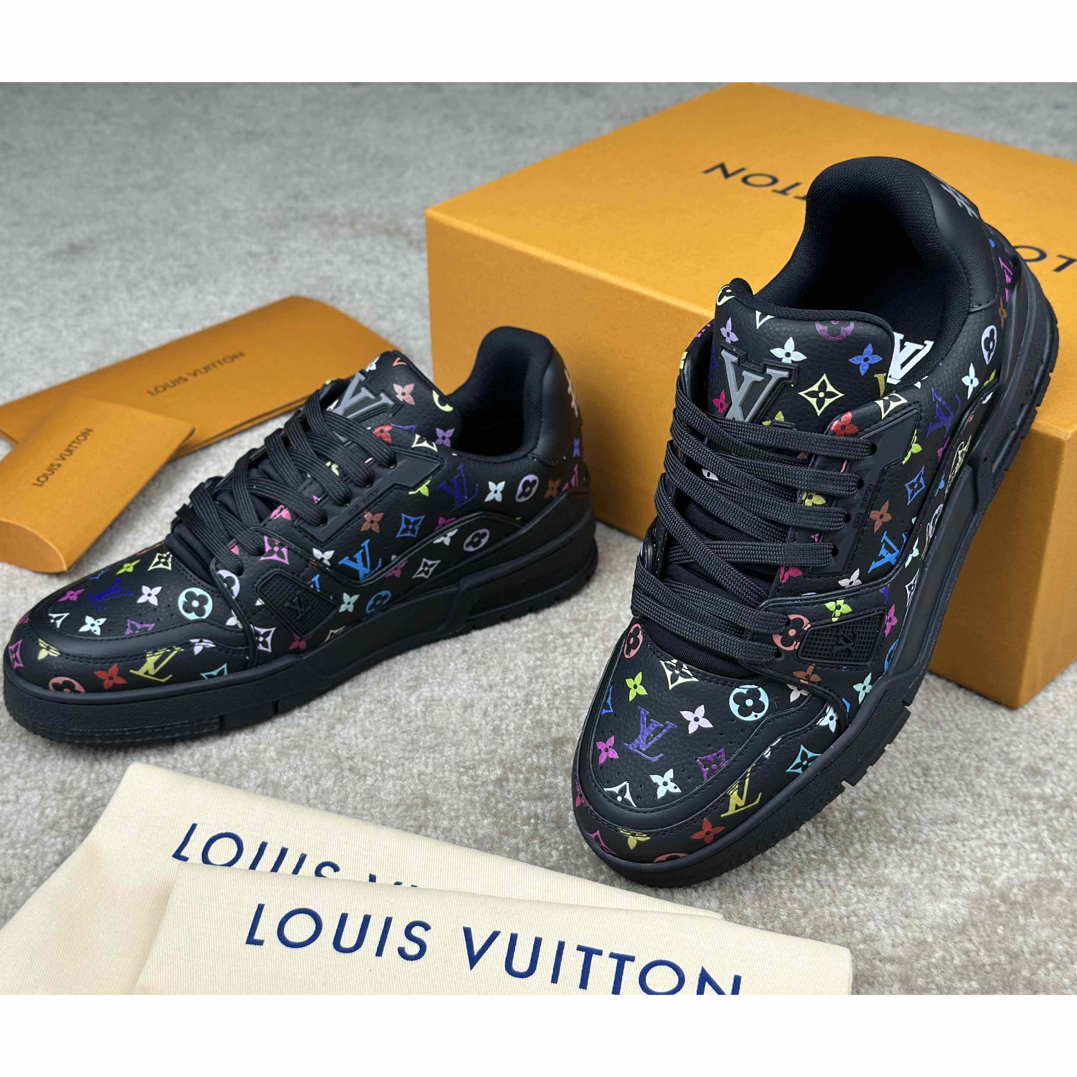 Louis Vuitton LV x TM LV Trainer Sneaker  1AGZE6 - FashionPlug