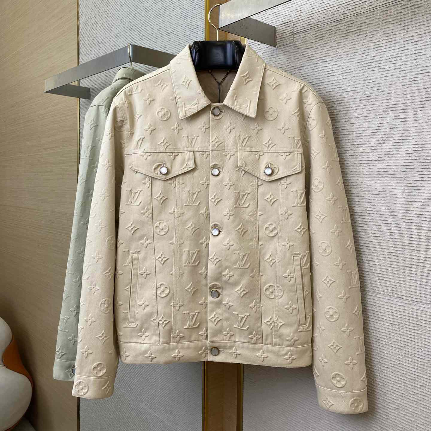 Louis Vuitton Monogram Denim Jacket - FashionPlug