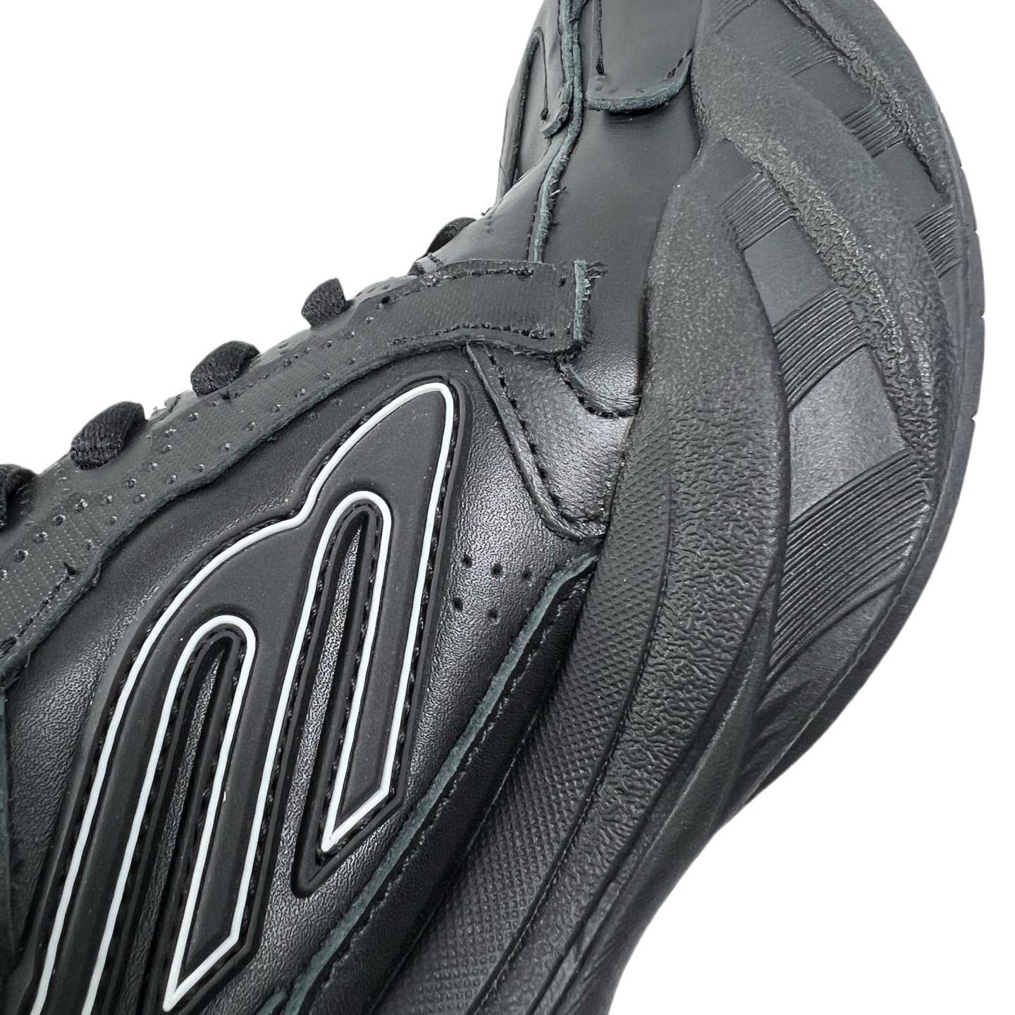 Balenciaga Monday Shoe In Black Cowskin And Polyester - FashionPlug