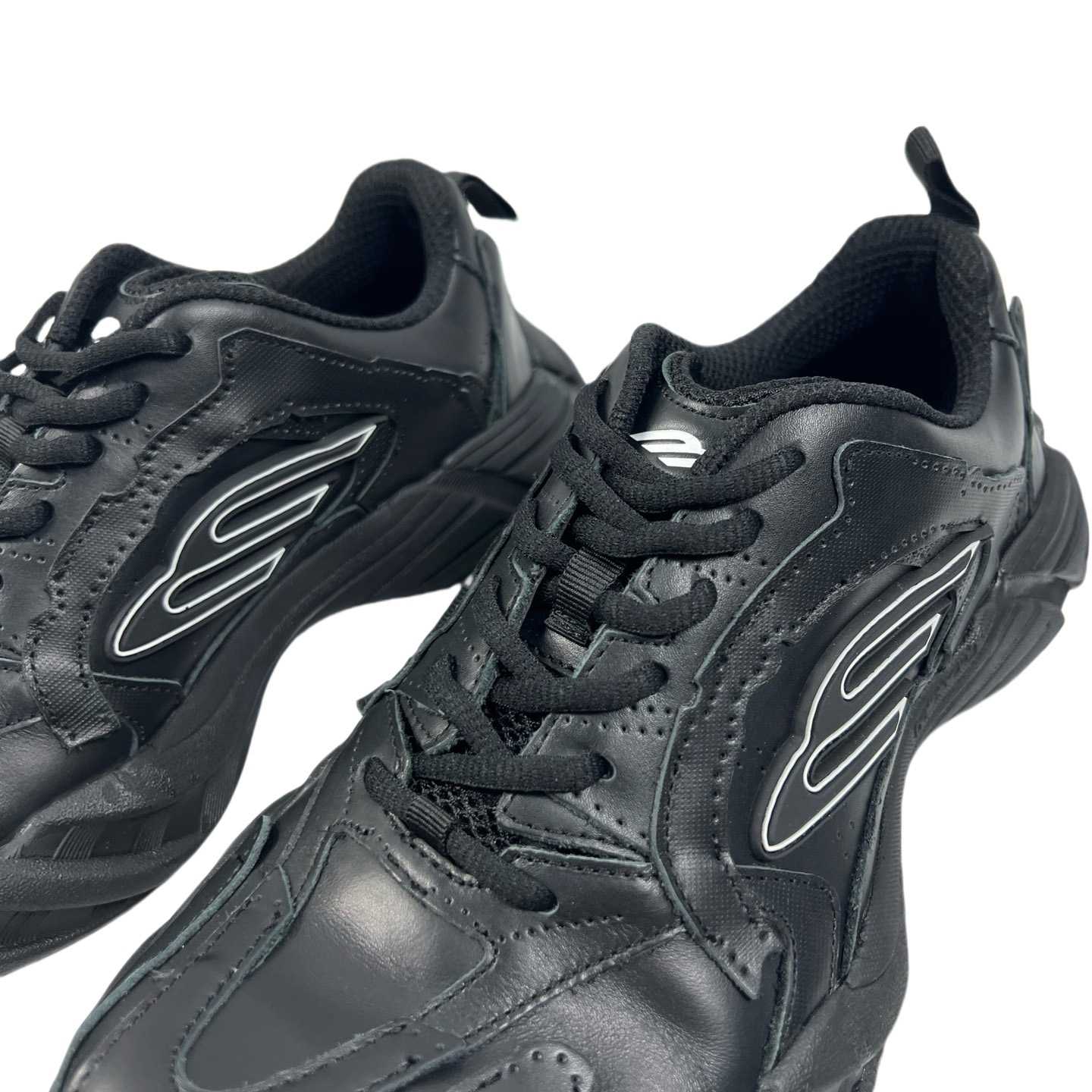 Balenciaga Monday Shoe In Black Cowskin And Polyester - FashionPlug