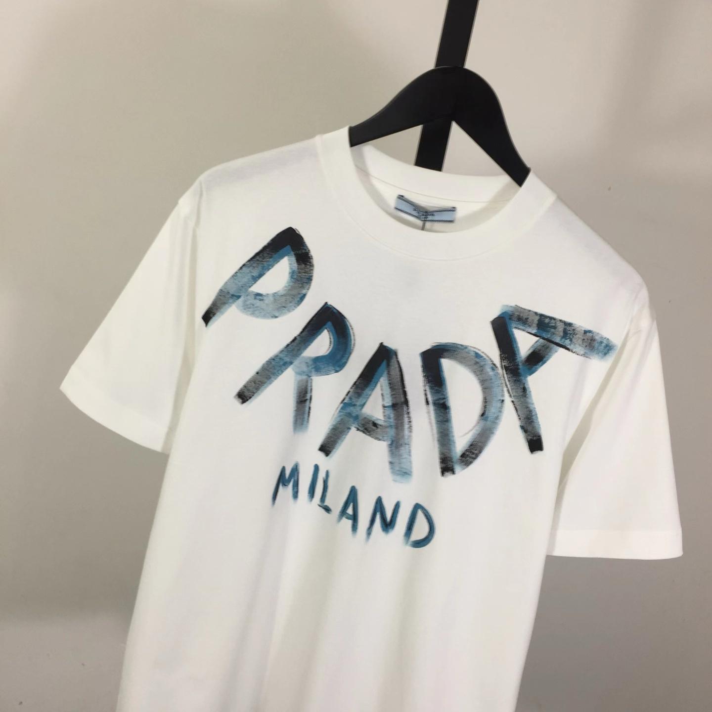 Prada Cotton T-Shirt - FashionPlug