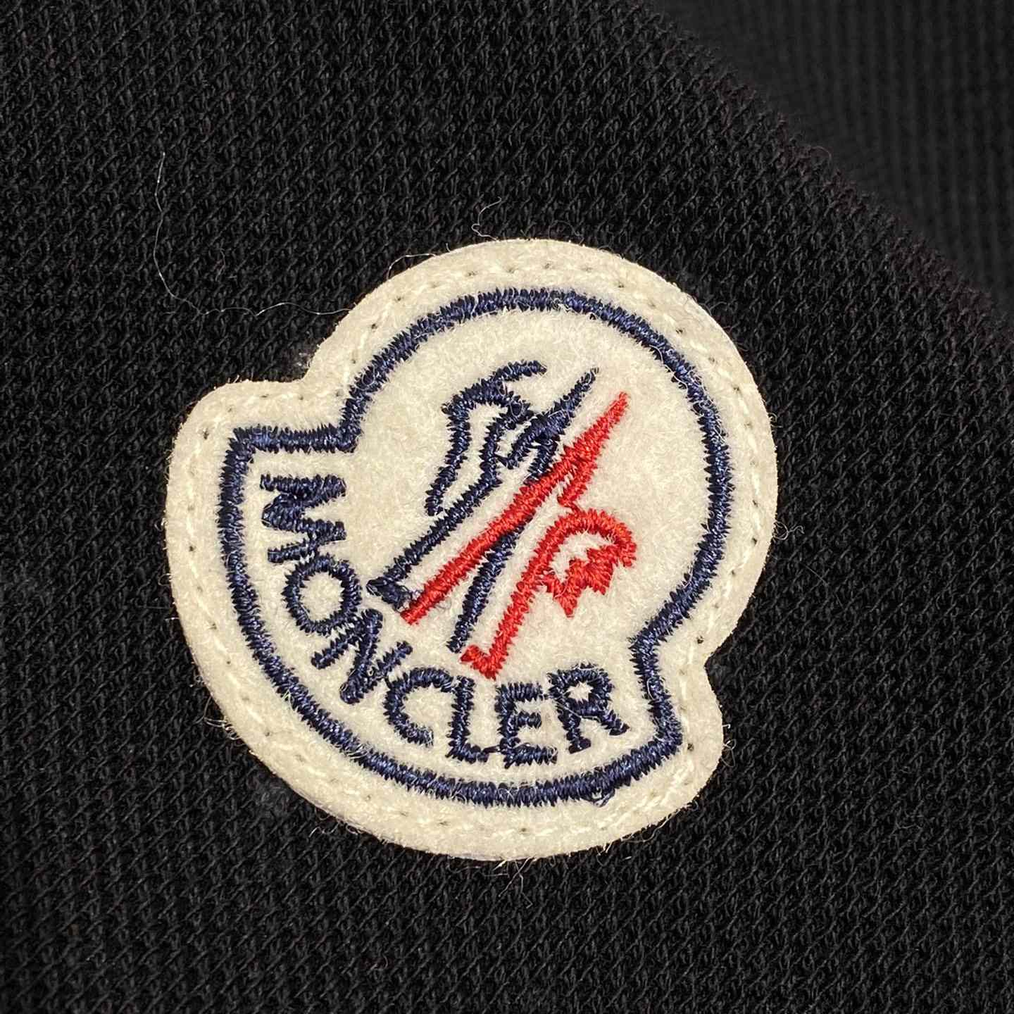Moncler Logo Cotton Polo Shirt - FashionPlug