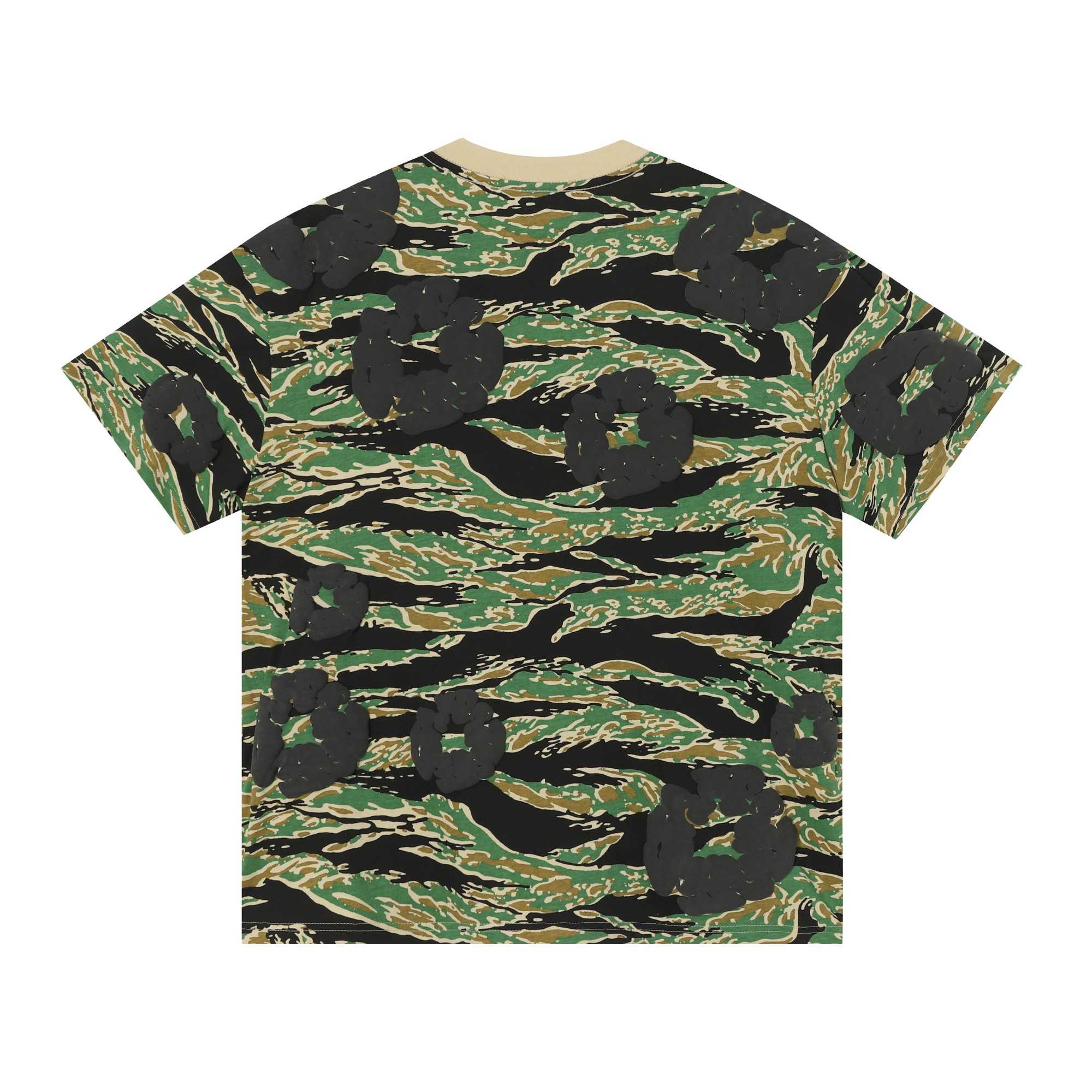 Denim Tears Camo Cotton T-shirt  - FashionPlug