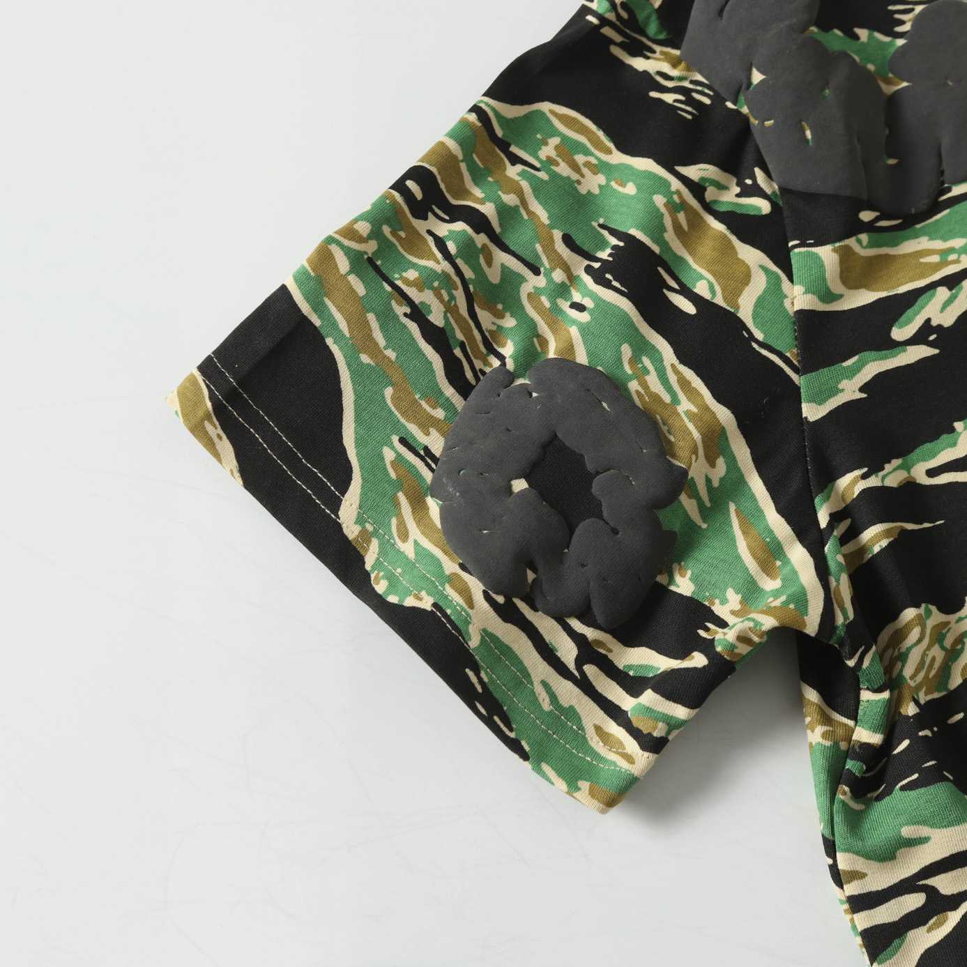 Denim Tears Camo Cotton T-shirt  - FashionPlug