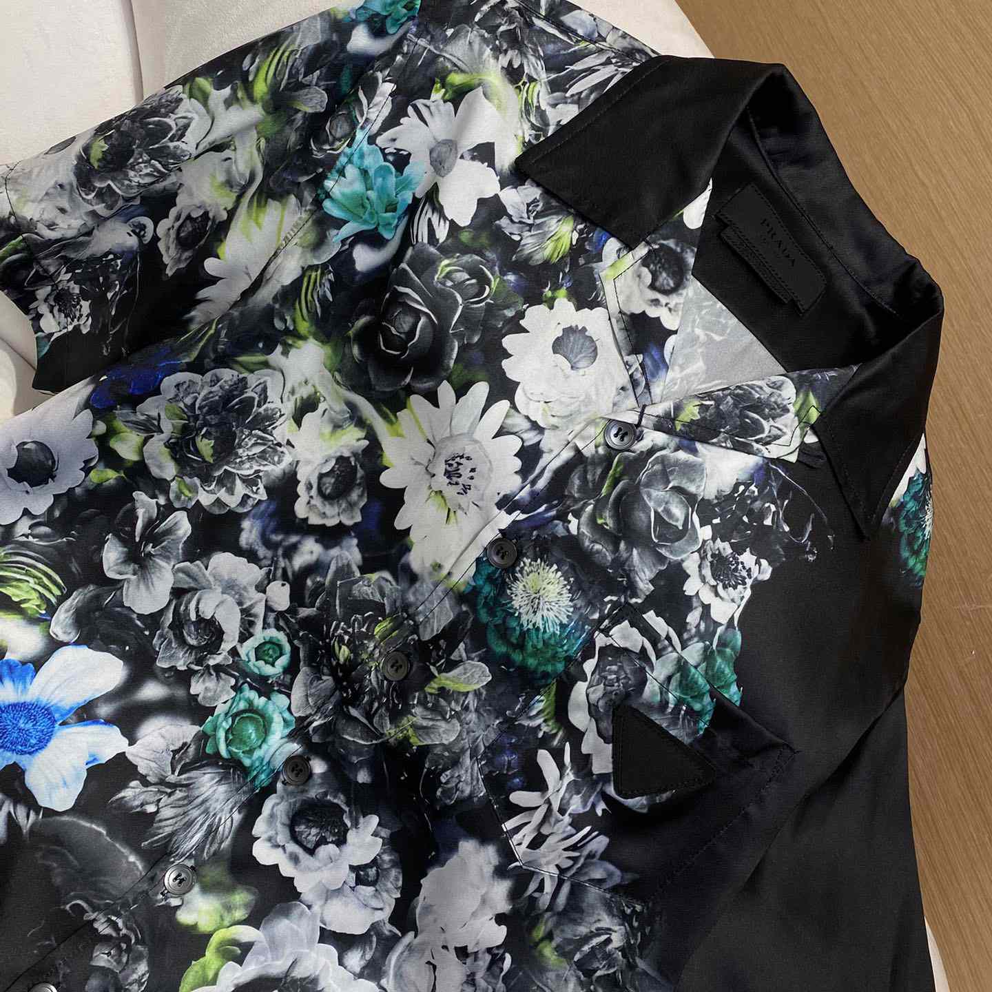 Prada Double Match Cotton Shirt - FashionPlug
