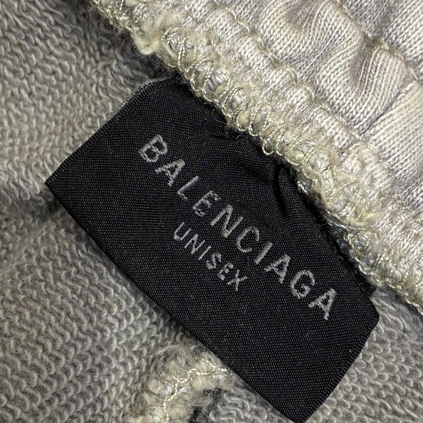 Balenciaga Y2K Baggy Sweatpants In Light Beige - FashionPlug