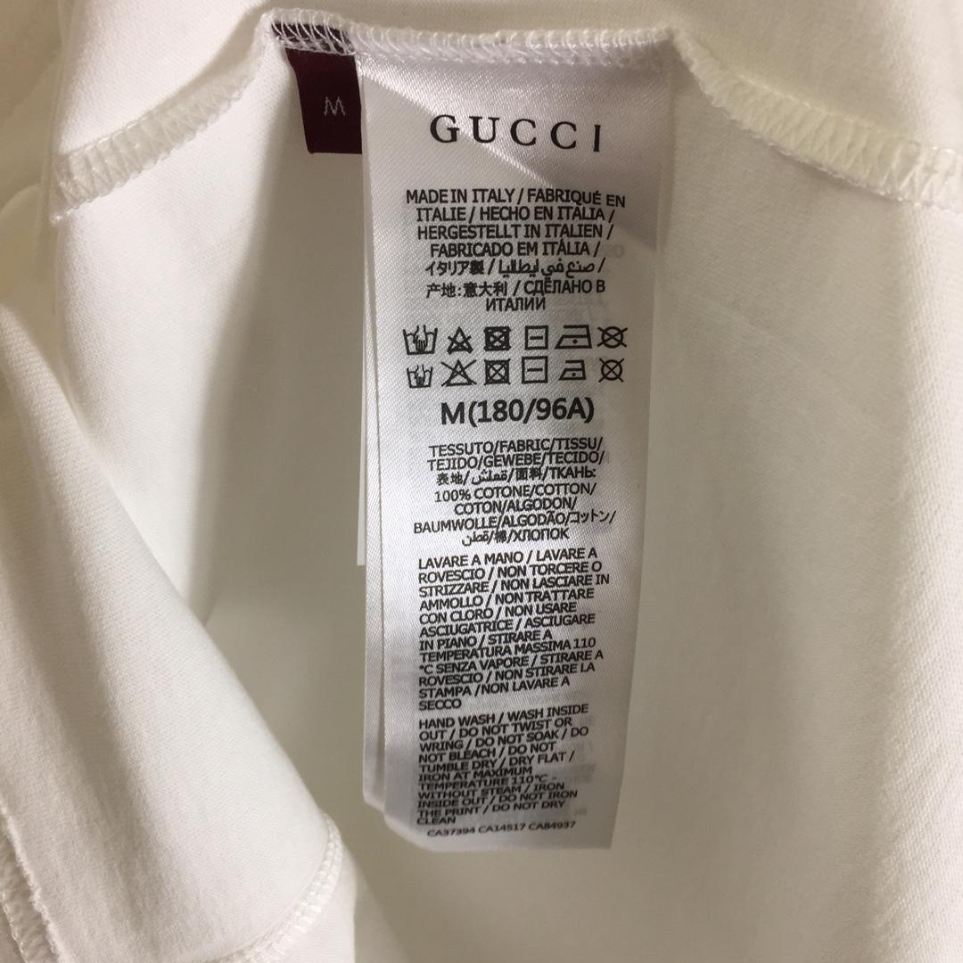 Gucci Cotton Jersey T-shirt With Embroidery - FashionPlug
