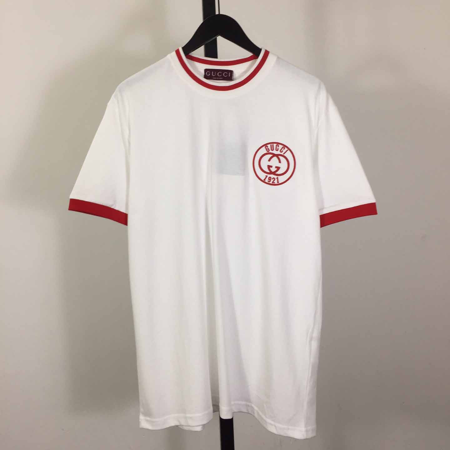 Gucci Cotton Jersey T-shirt With Embroidery - FashionPlug