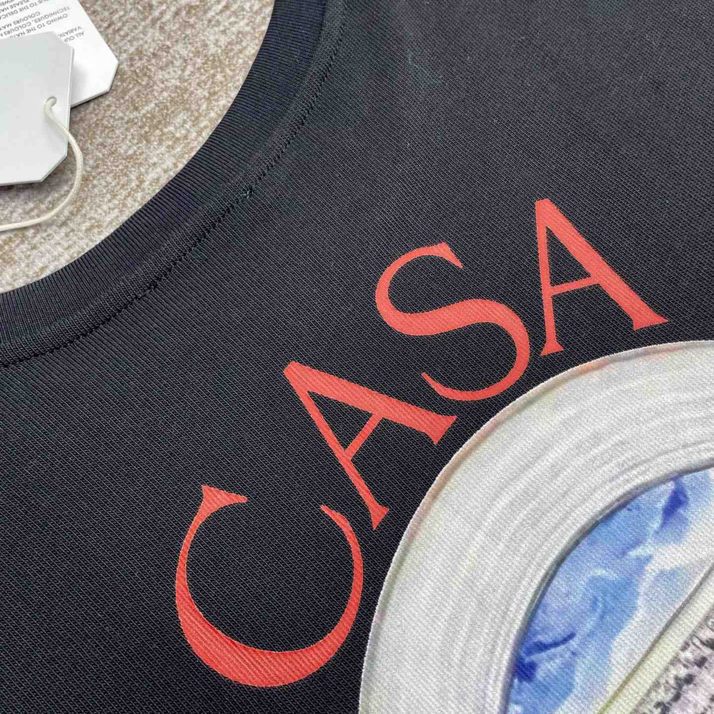 Casablanca Le Passage Printed Cotton T-Shirt   C944 - FashionPlug