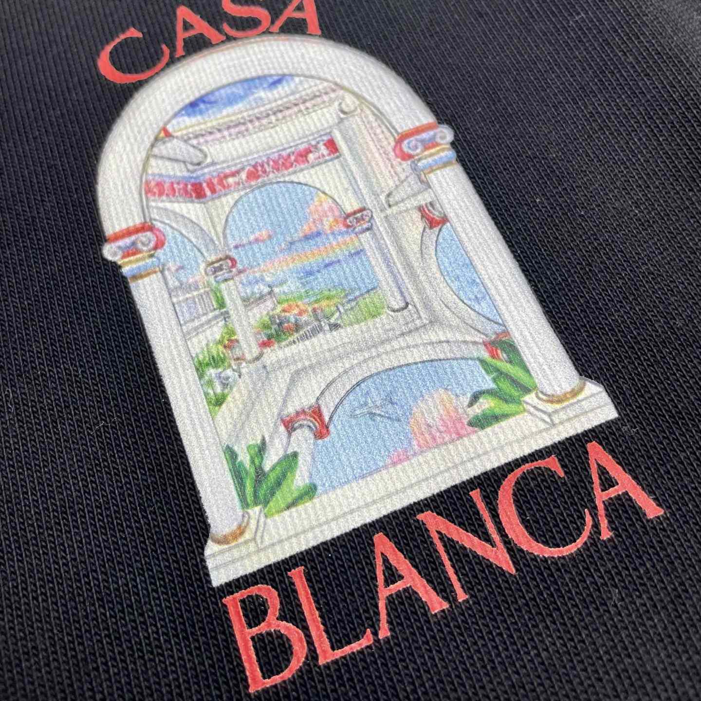 Casablanca Le Passage Printed Cotton T-Shirt   C944 - FashionPlug