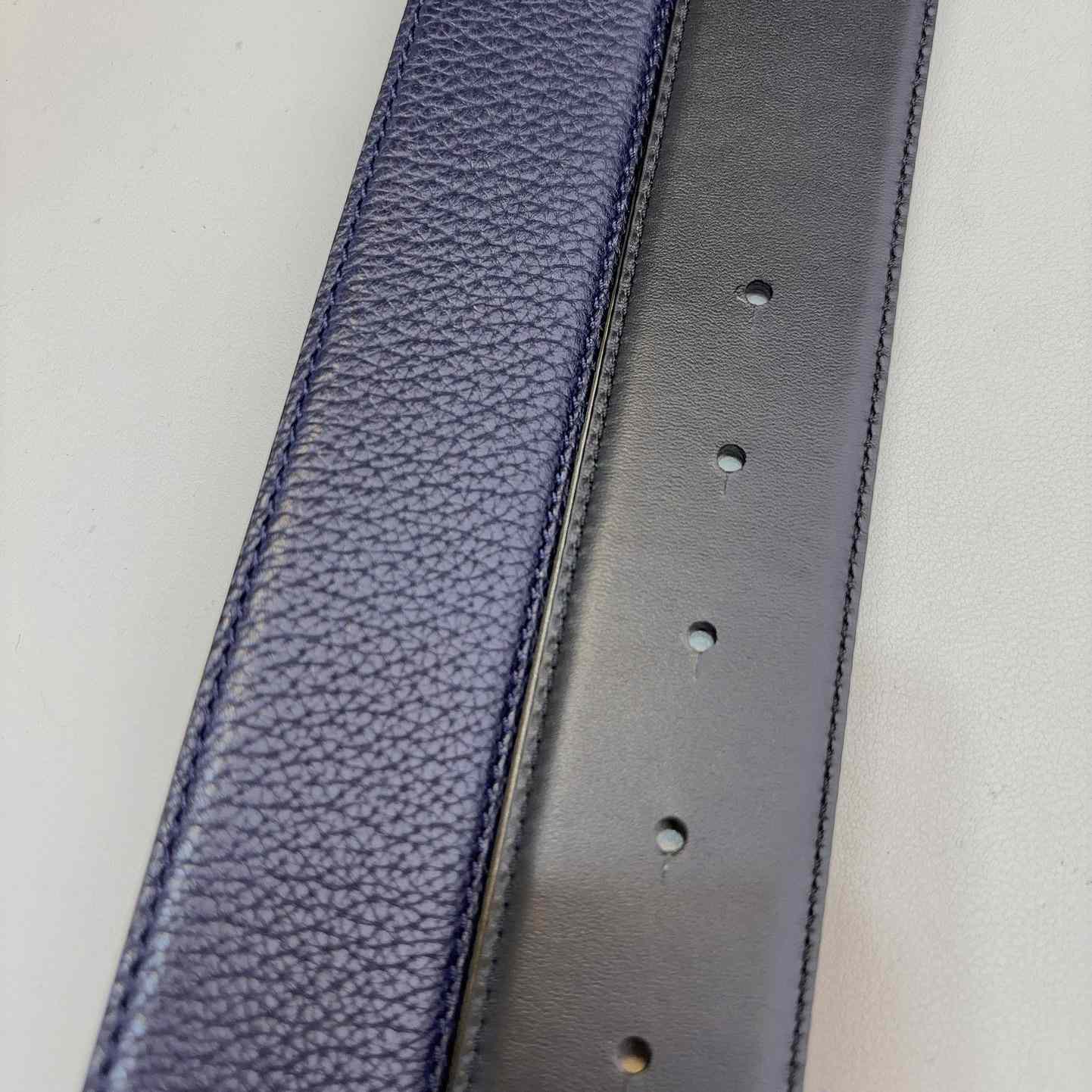 Versace Leather Belt   40mm - FashionPlug