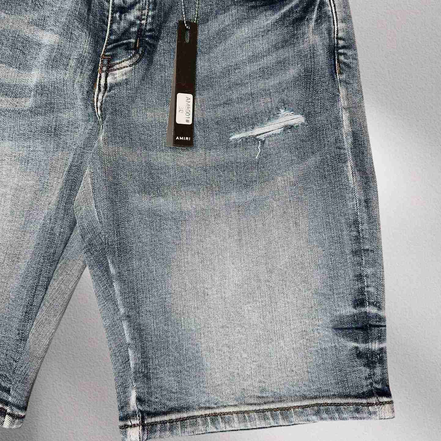 Amiri Denim Shorts     8001 - FashionPlug