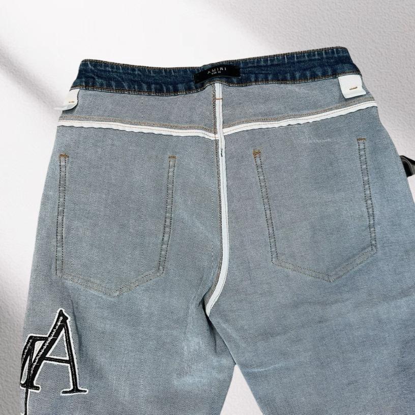 Amiri Denim Shorts     8001 - FashionPlug