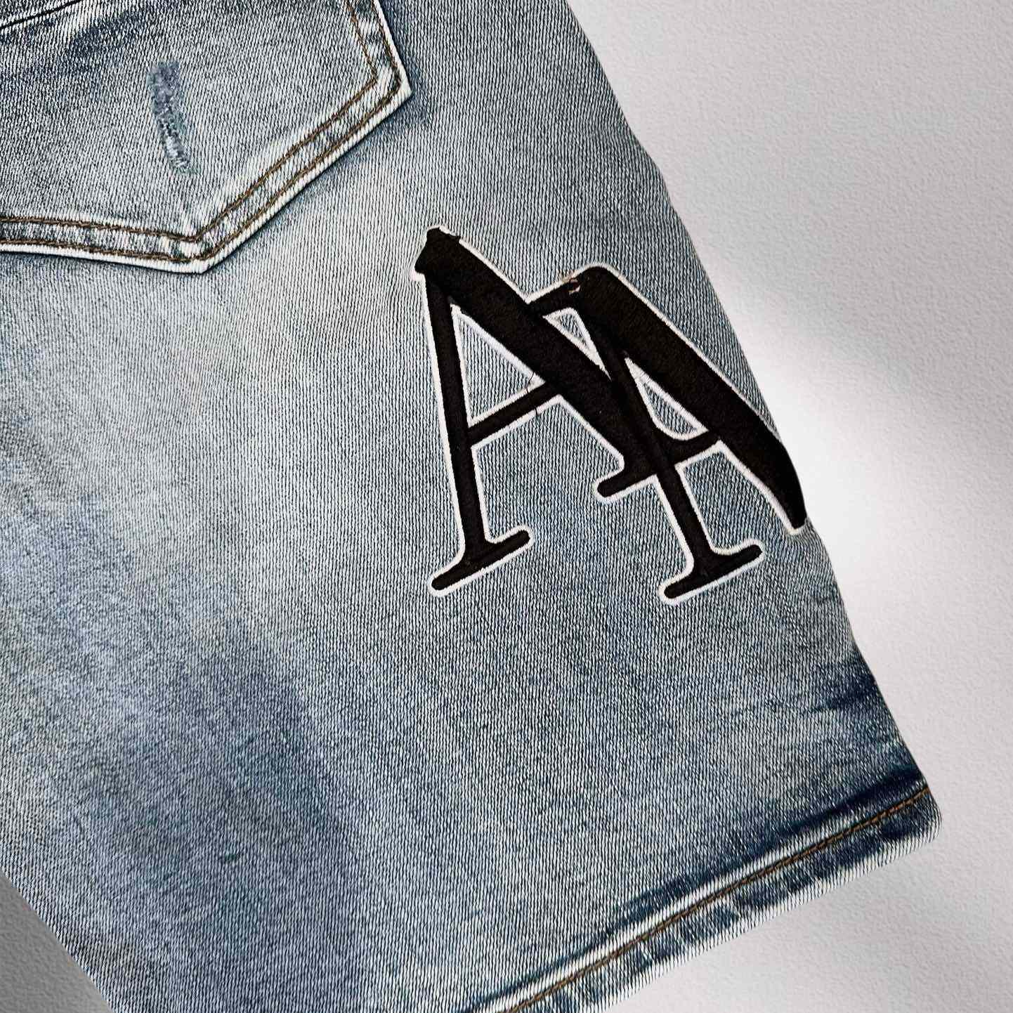 Amiri Denim Shorts     8001 - FashionPlug