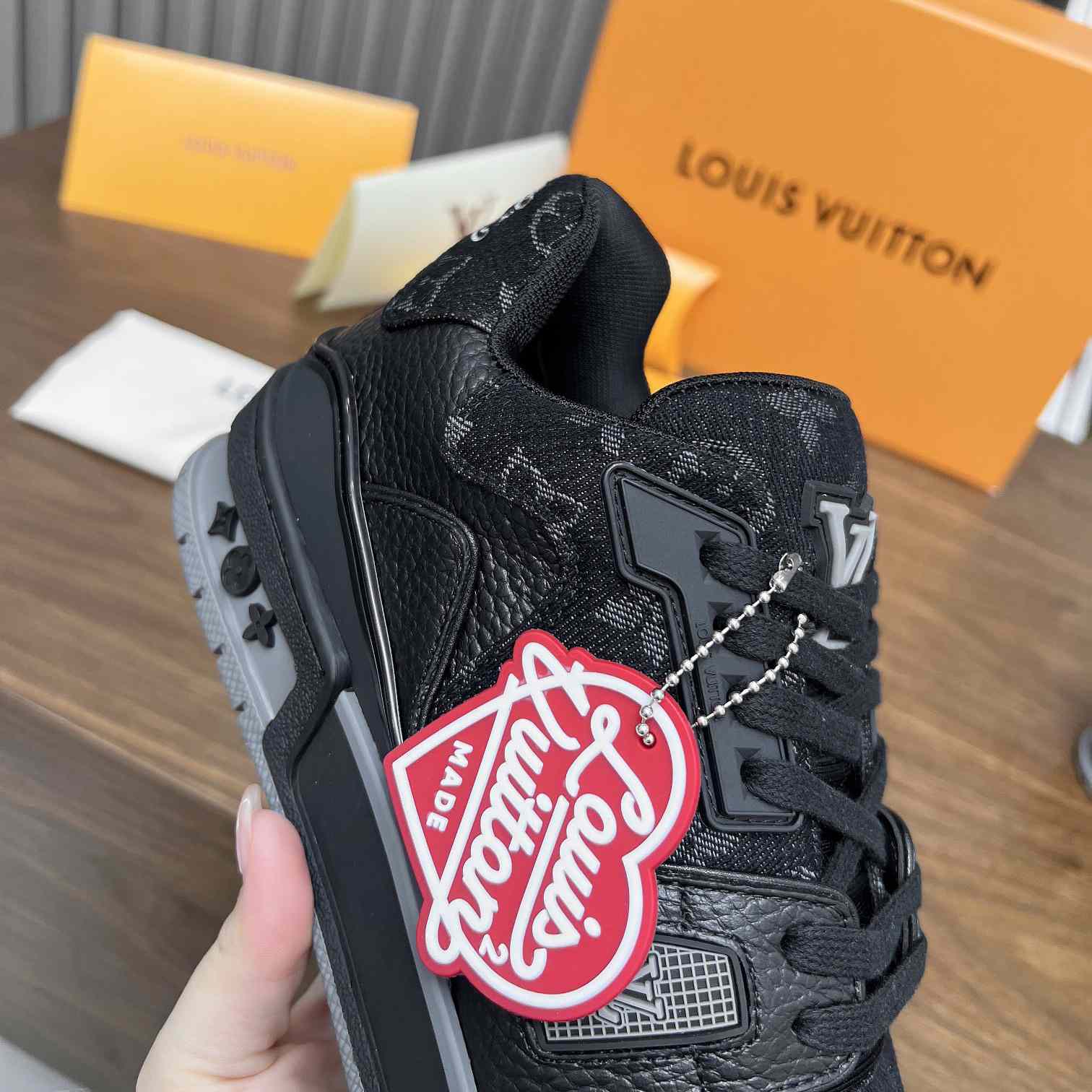 Louis Vuitton LV Trainer Sneaker    1A9IPP - FashionPlug