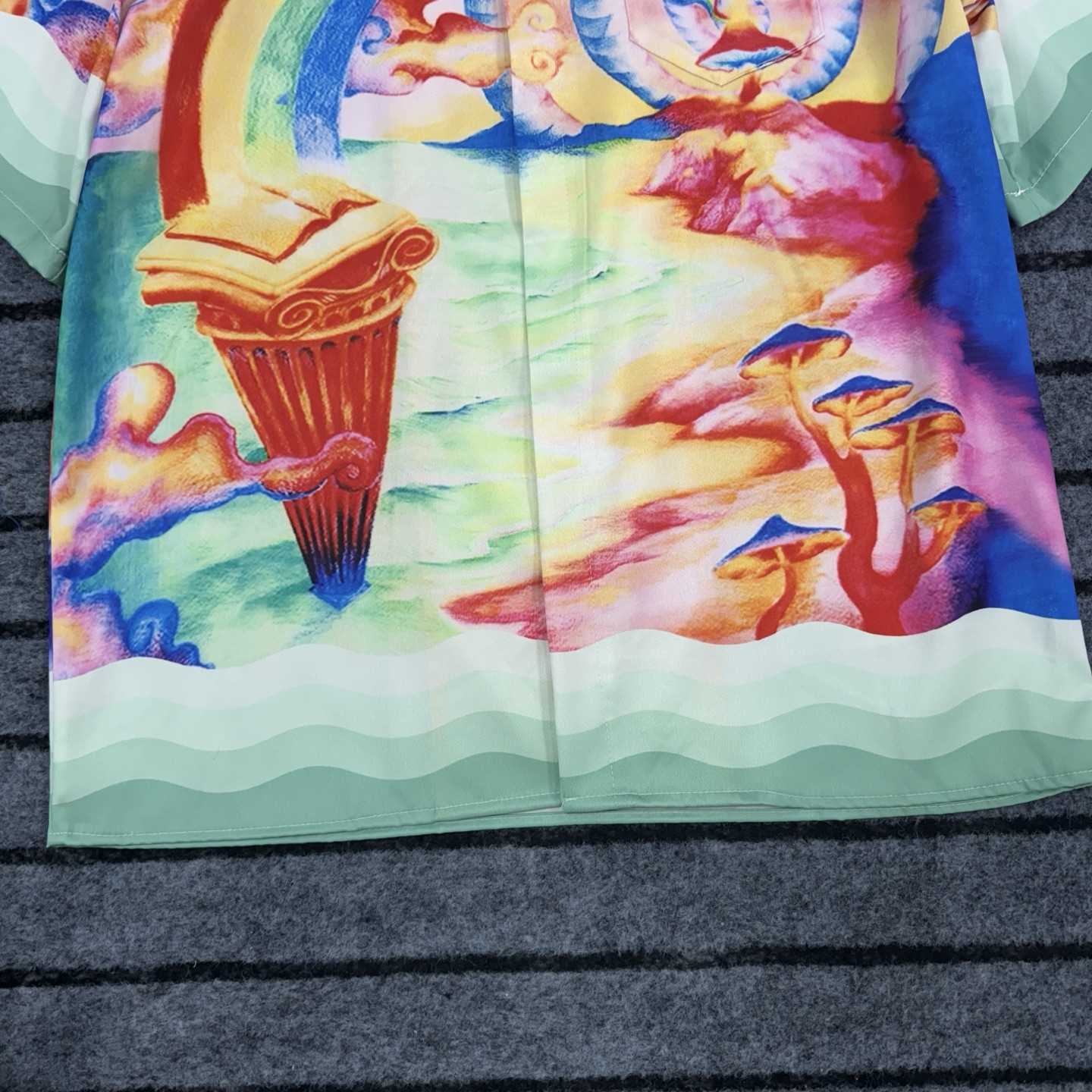 Casablanca Men's Color Nature's Teacher Shirt - FashionPlug