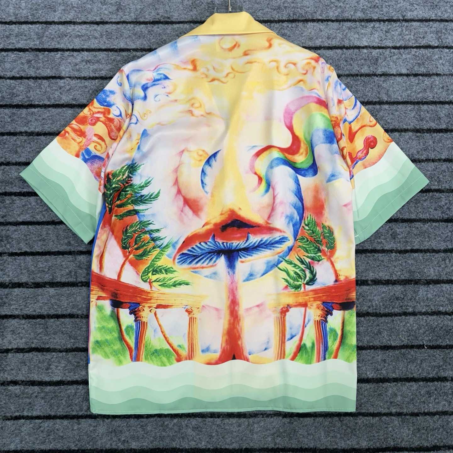 Casablanca Men's Color Nature's Teacher Shirt - FashionPlug
