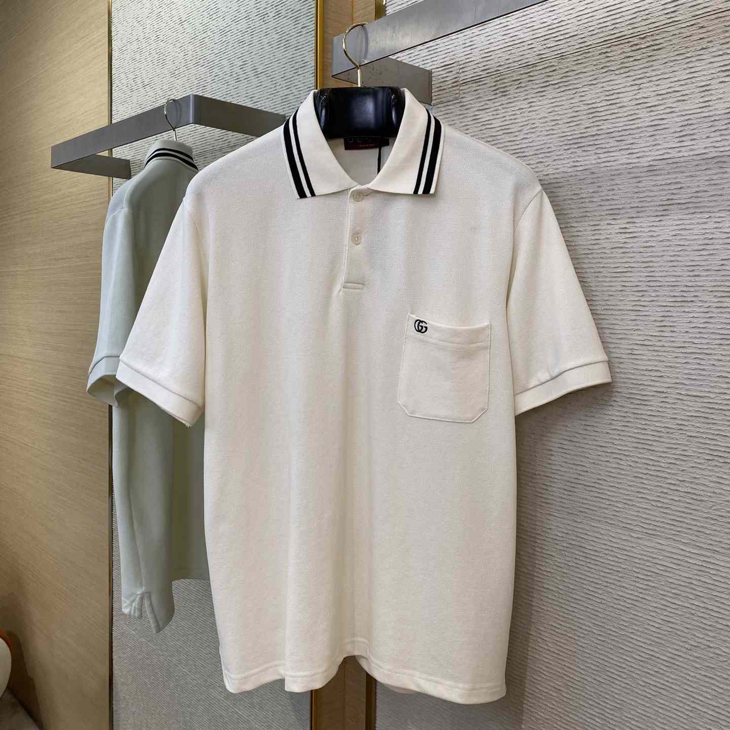Gucci Cotton Polo Shirt  - FashionPlug