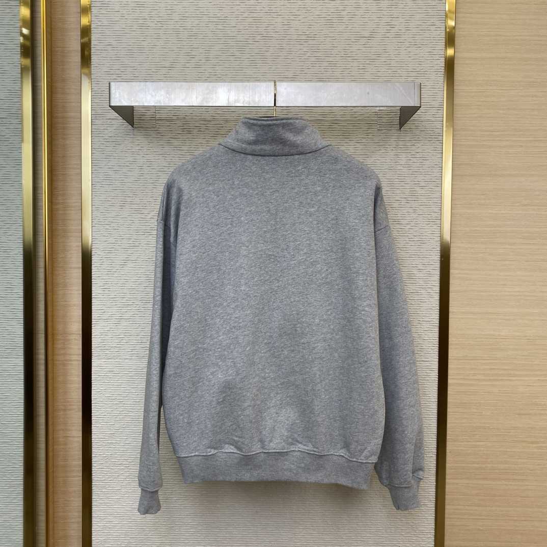 Dior CD Icon Half-Zip Sweatshirt   - FashionPlug