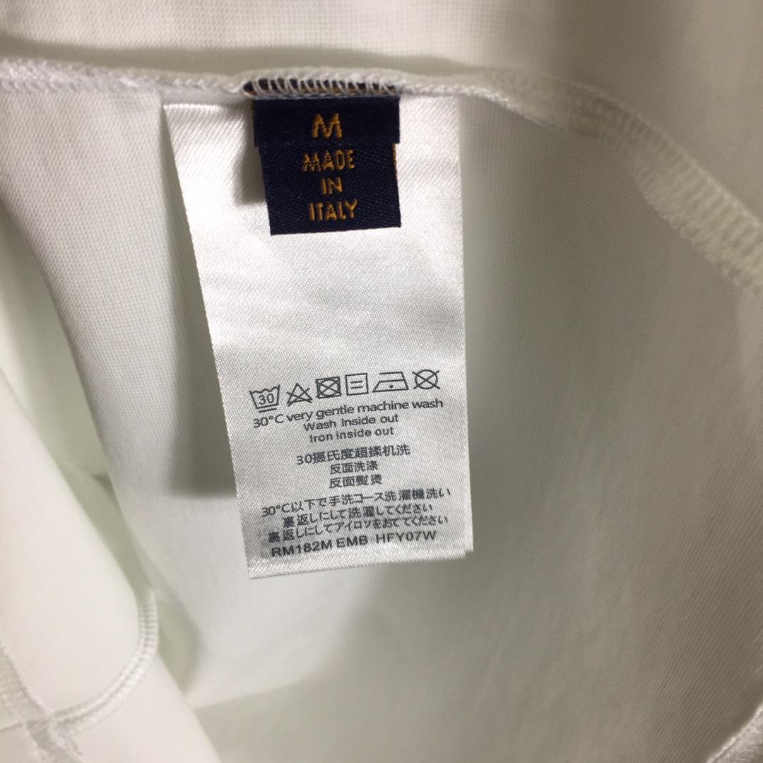 Louis Vuitton Embossed LV T-Shirt - FashionPlug