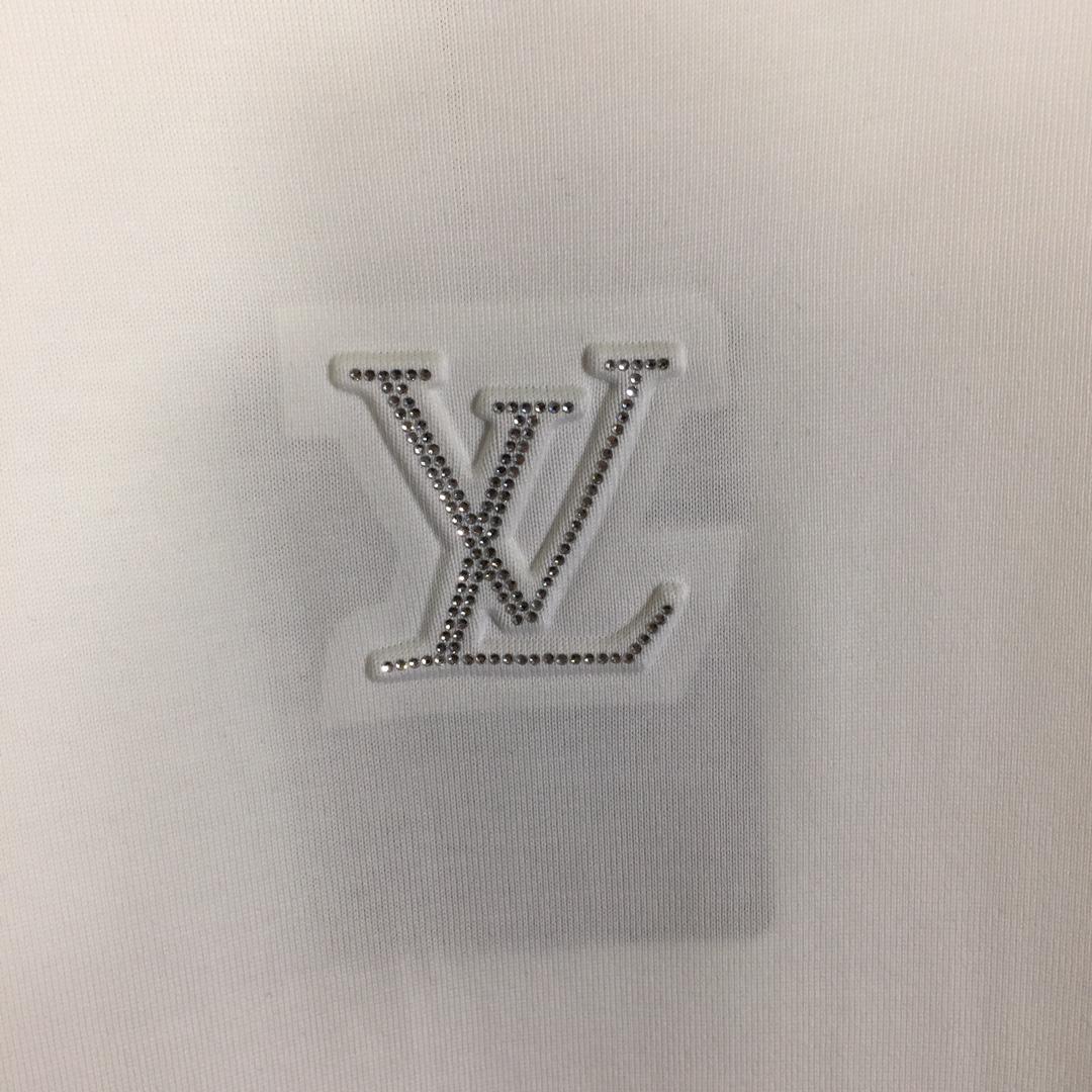 Louis Vuitton Embossed LV T-Shirt - FashionPlug