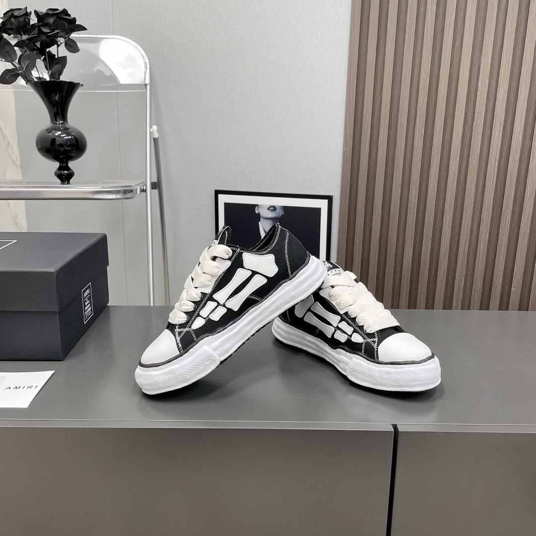 Amiri MMY Bones x Maison MIHARA YASUHIRO Alabaster   - FashionPlug