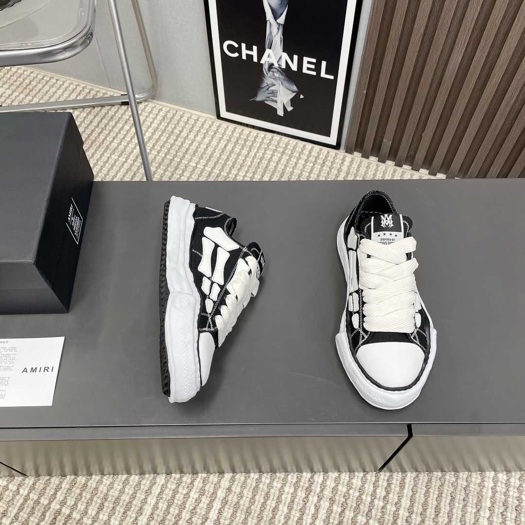 Amiri MMY Bones x Maison MIHARA YASUHIRO Alabaster   - FashionPlug