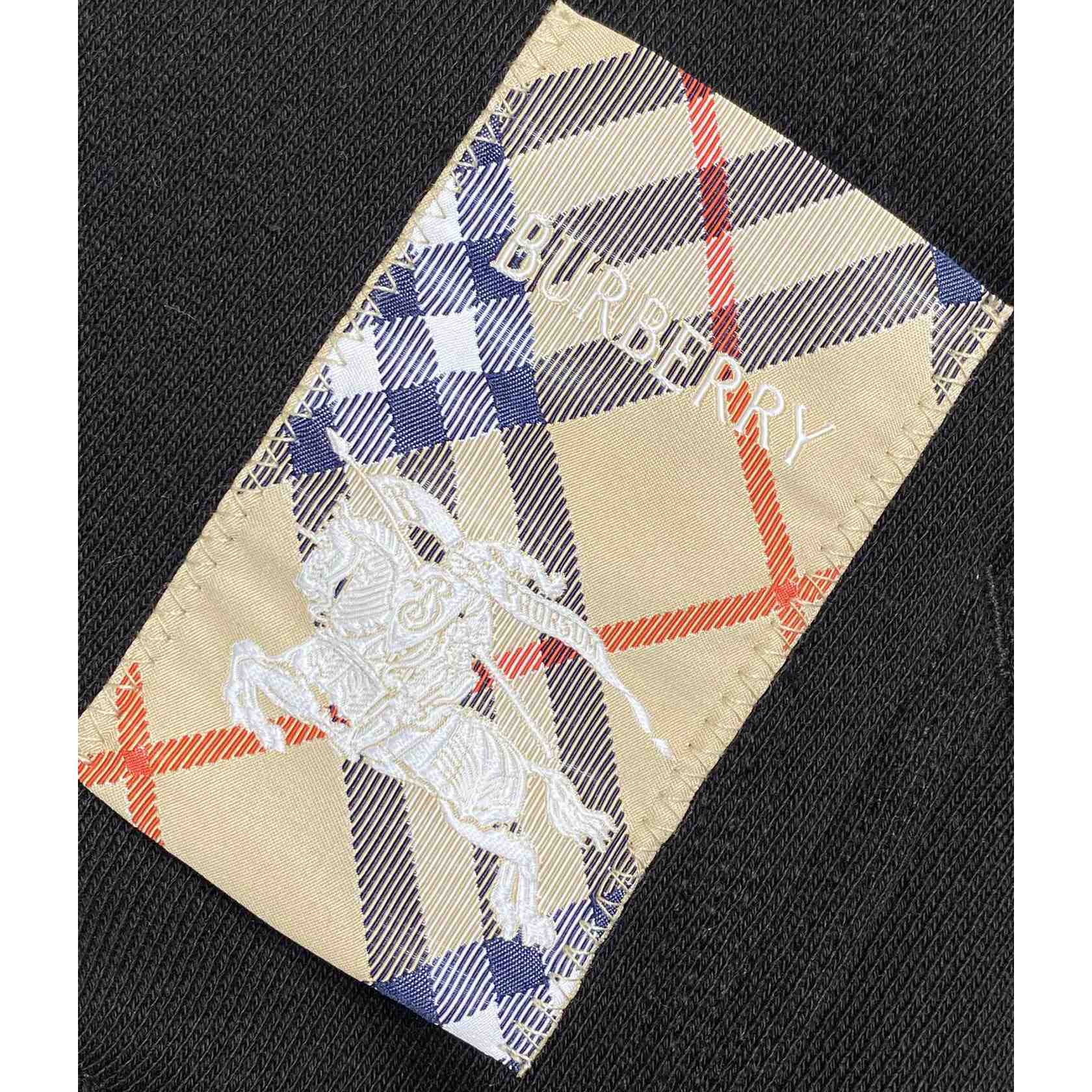 Burberry Check Label Cotton Jogging Pants - FashionPlug